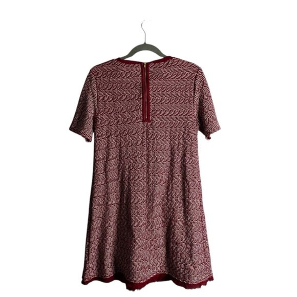 Anthropologie x Maeve Women's Red Dora Shift Dress - Picture 9 of 9
